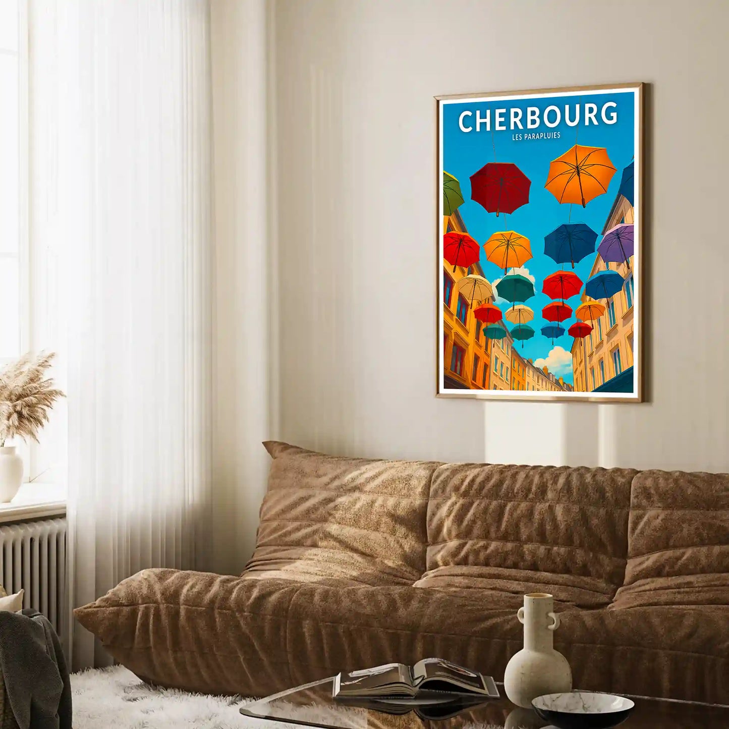 Affiche - Cherbourg - Les Parapluies