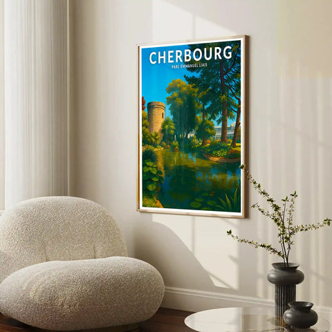 Affiche - Cherbourg - Parc Emmanuel Liais