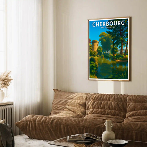 Affiche - Cherbourg - Parc Emmanuel Liais