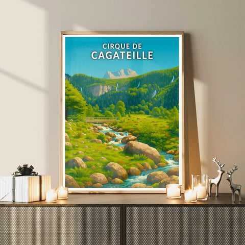 Affiche - Cirque de Cagateille