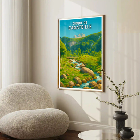 Affiche - Cirque de Cagateille