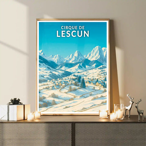 Affiche - Cirque de Lescun