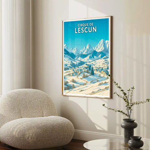 Affiche - Cirque de Lescun