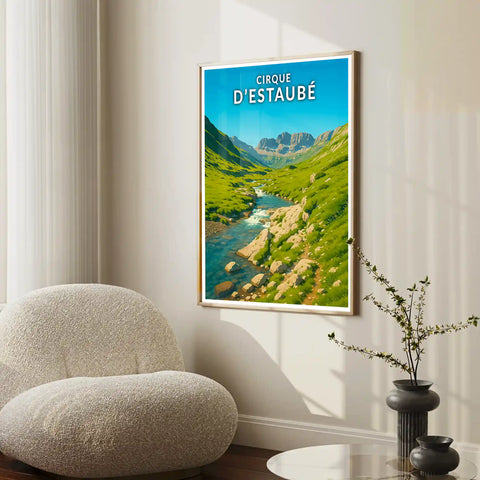 Affiche - Cirque d'Estaubé