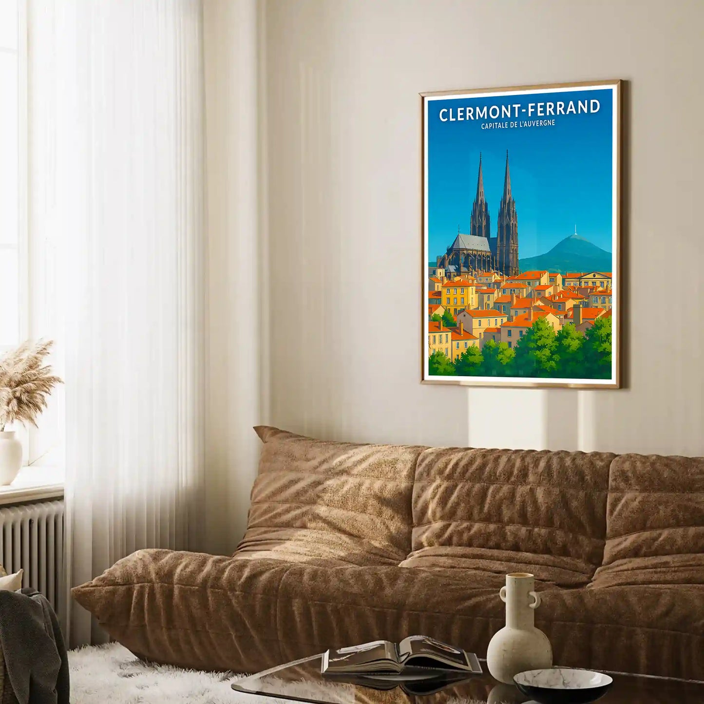 Affiche - Clermont-Ferrand - Capitale de l'Auvergne