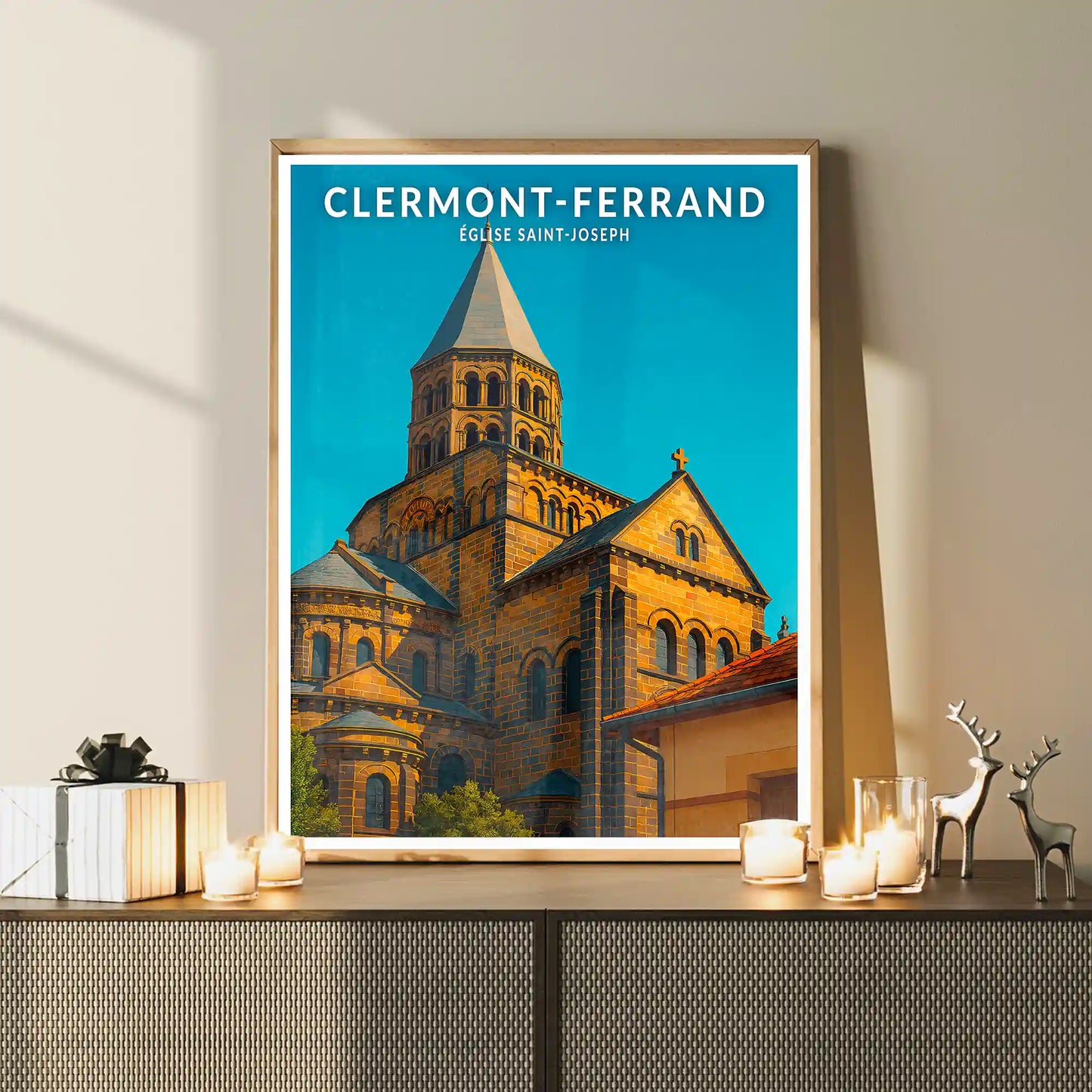 Affiche - Clermont-Ferrand - Église Saint-Joseph