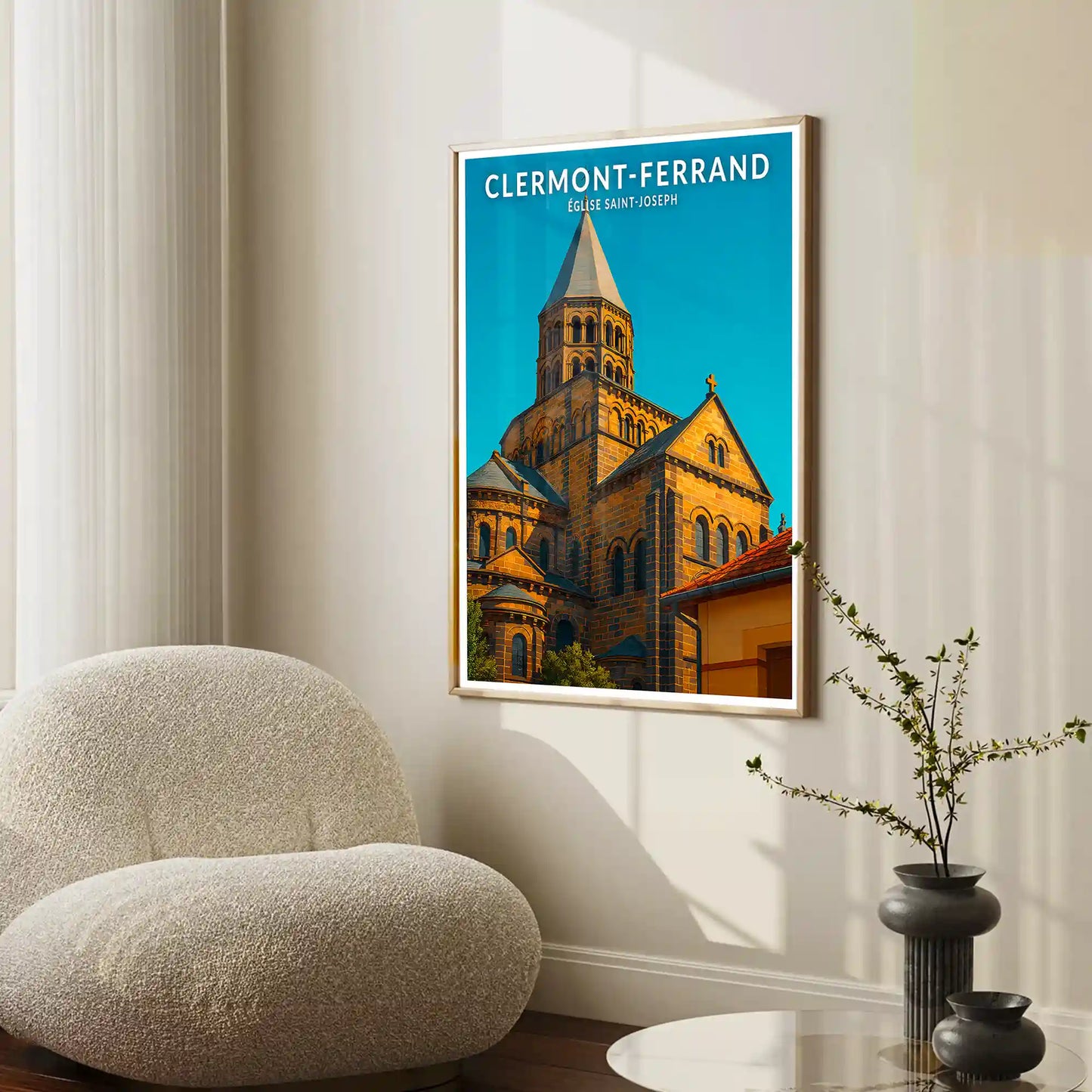 Affiche - Clermont-Ferrand - Église Saint-Joseph