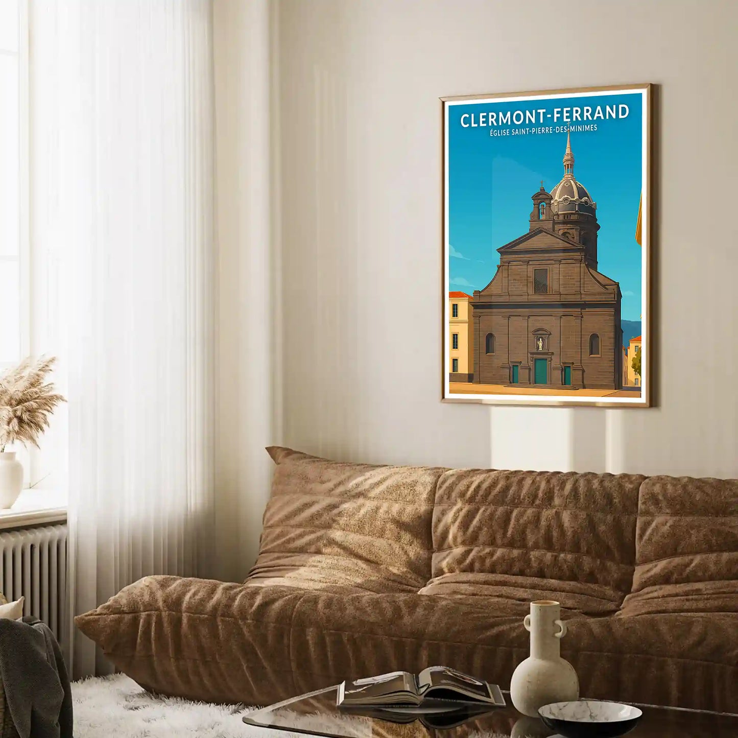 Affiche - Clermont-Ferrand - Église Saint-Pierre-des-Minimes