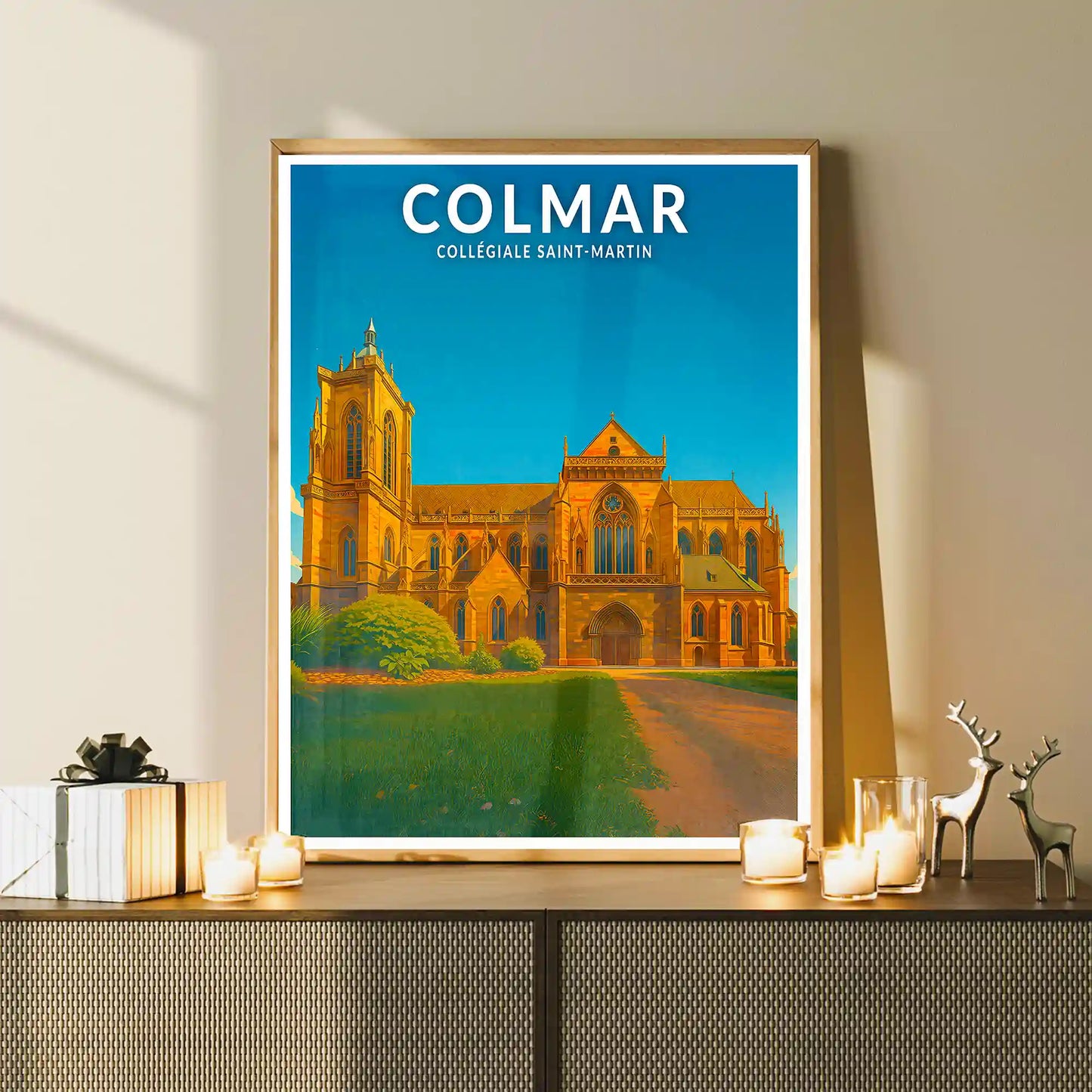 Affiche - Colmar - Collégiale Saint-Martin