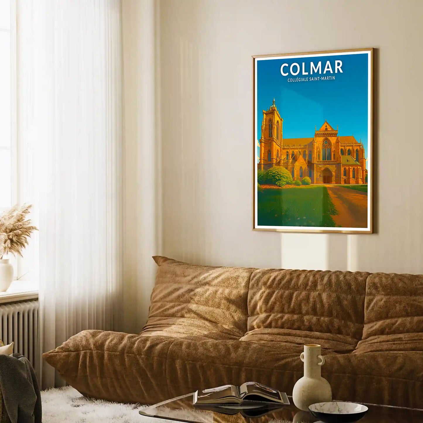Affiche - Colmar - Collégiale Saint-Martin