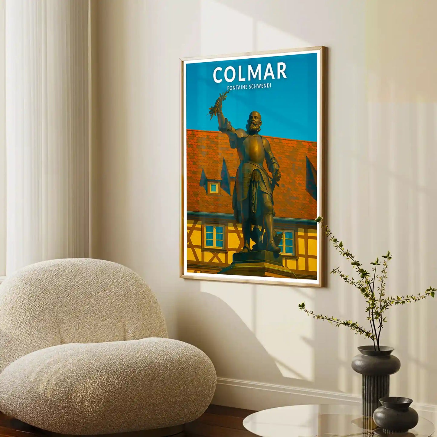 Affiche - Colmar - Fontaine Schwendi