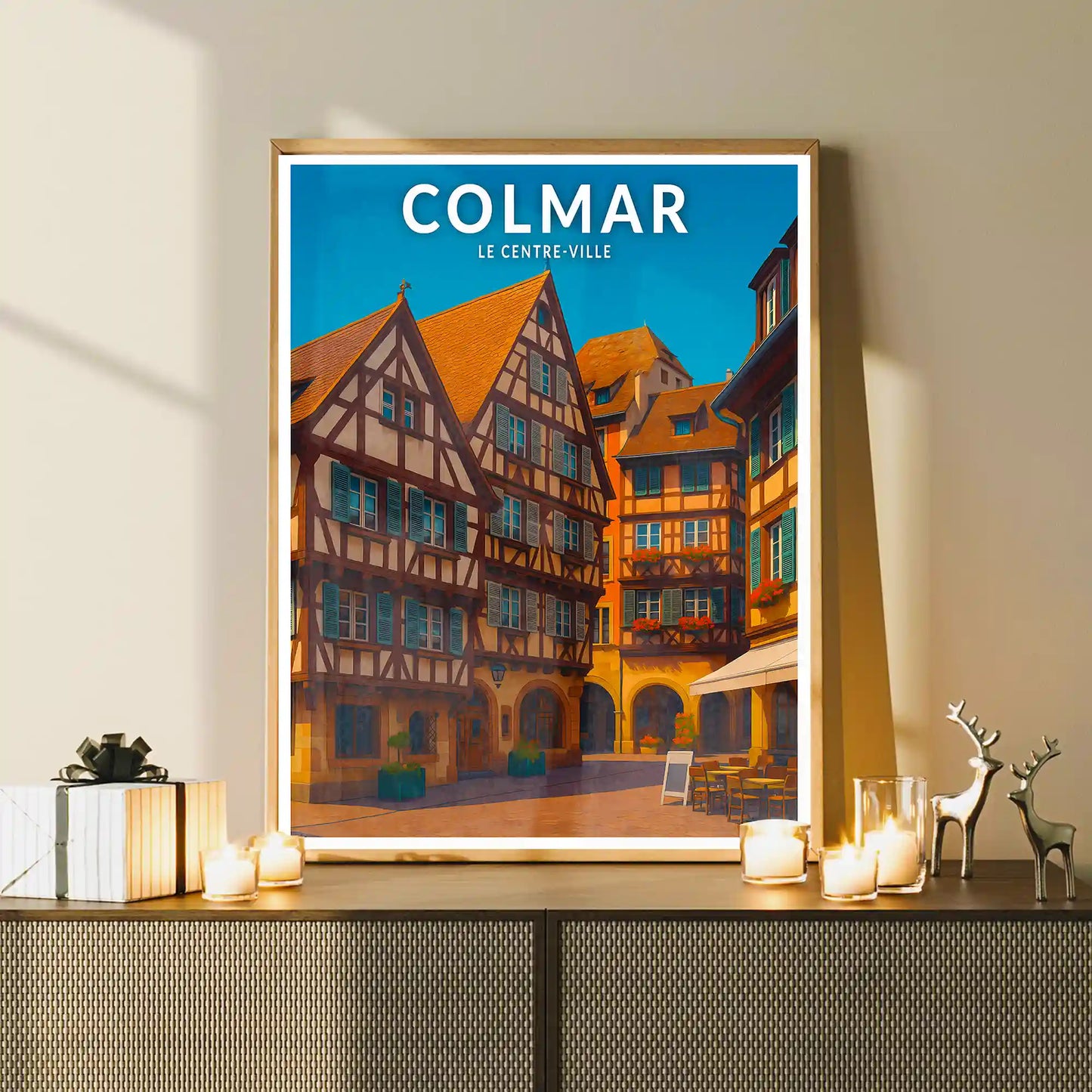 Affiche - Colmar - Le Centre-Ville