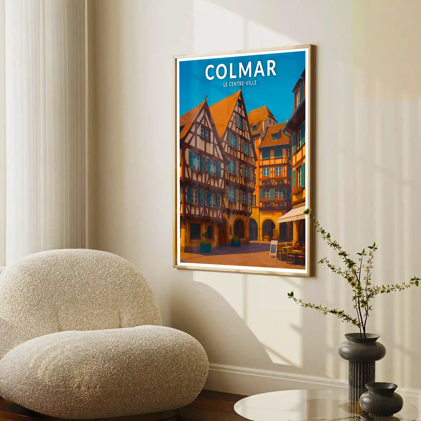 Affiche - Colmar - Le Centre-Ville