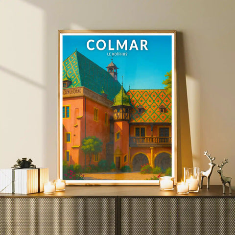 Affiche - Colmar - Le Koïfhus