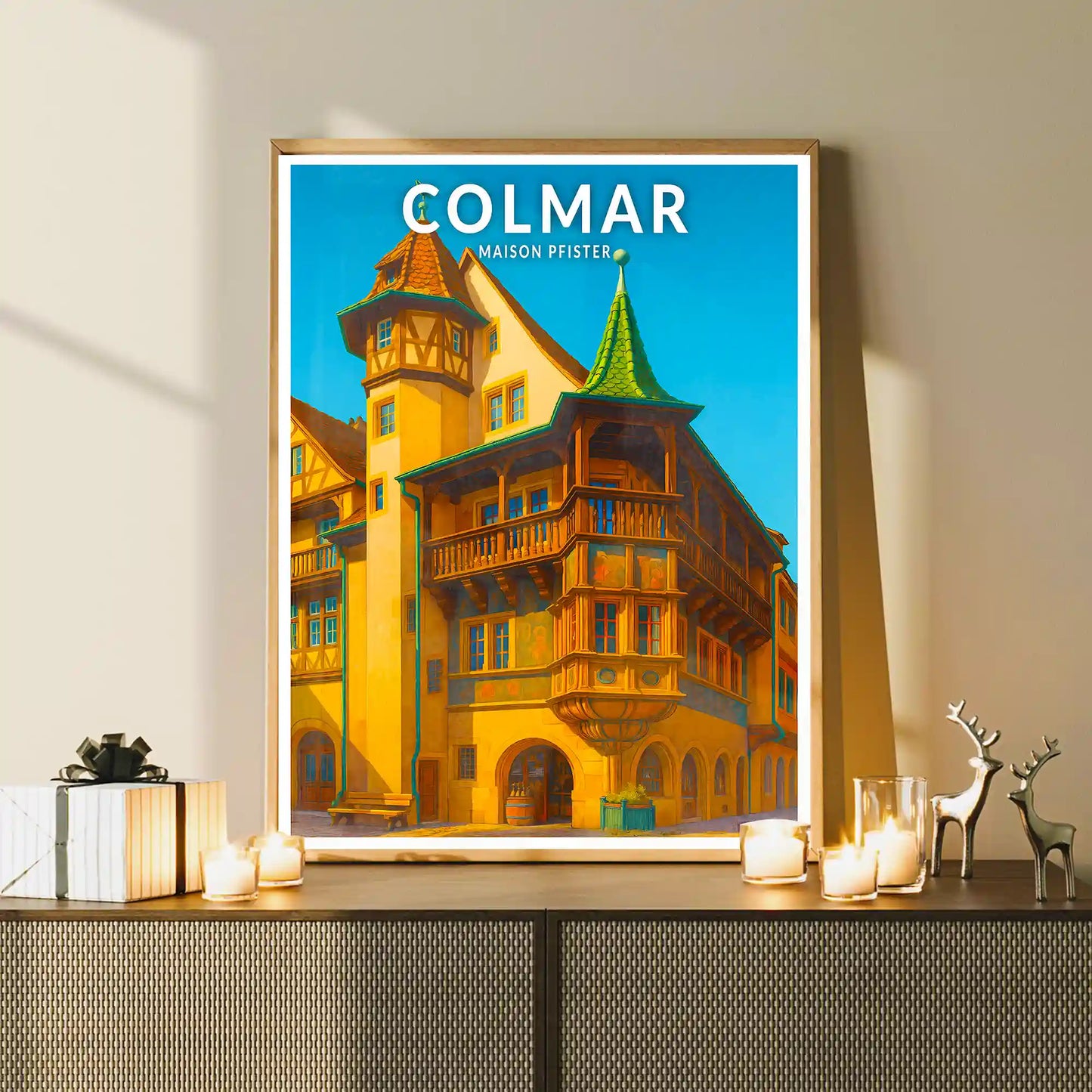 Affiche - Colmar - Maison Pfister