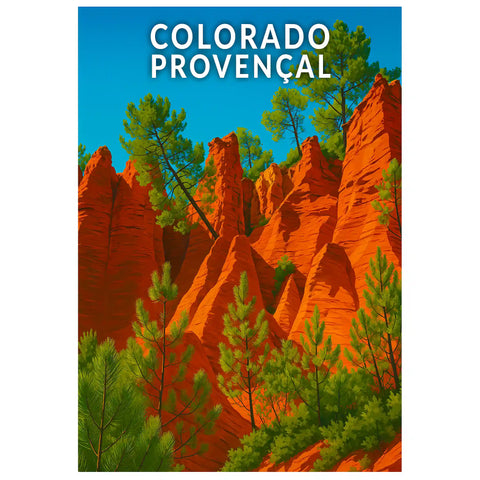 Affiche - Colorado Provençal