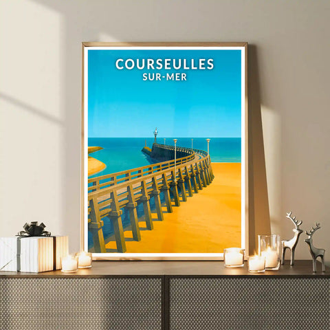 Affiche - Courseulles-sur-Mer