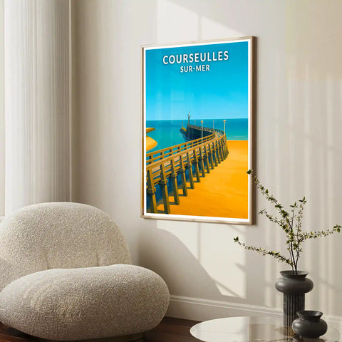 Affiche - Courseulles-sur-Mer