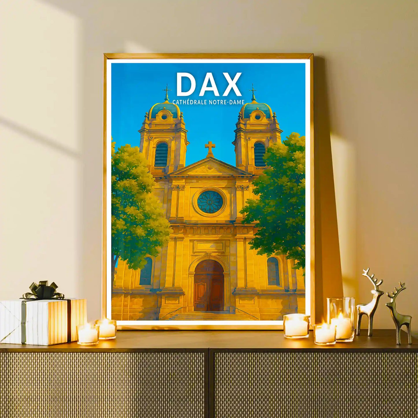 Affiche - Dax - Cathédrale Notre-Dame