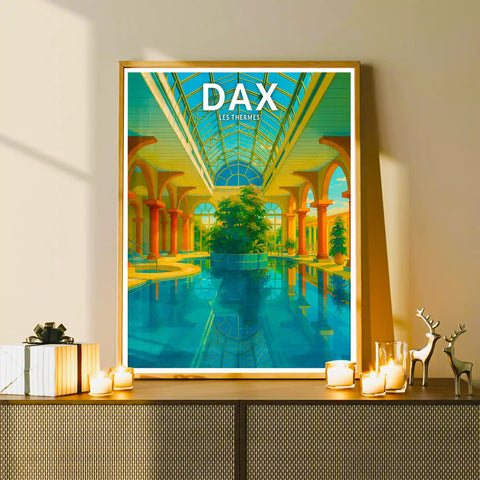 Affiche - Dax - Les Thermes