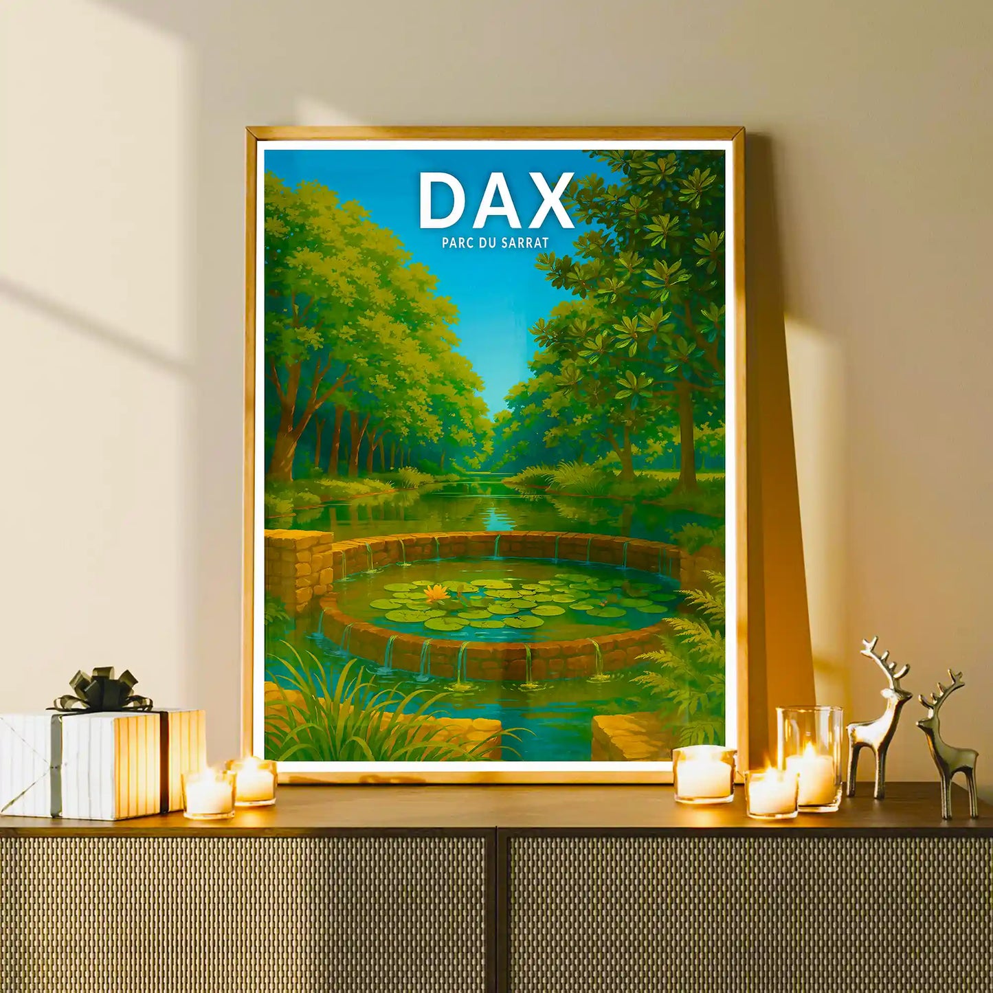 Affiche - Dax - Parc du Sarrat