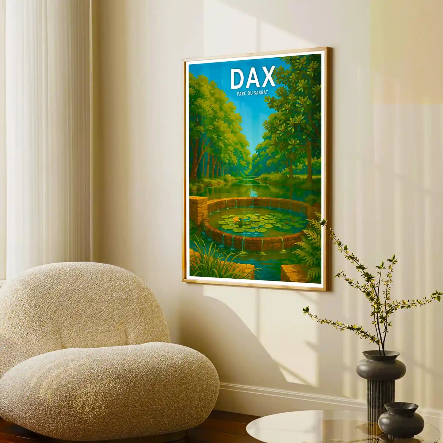 Affiche - Dax - Parc du Sarrat