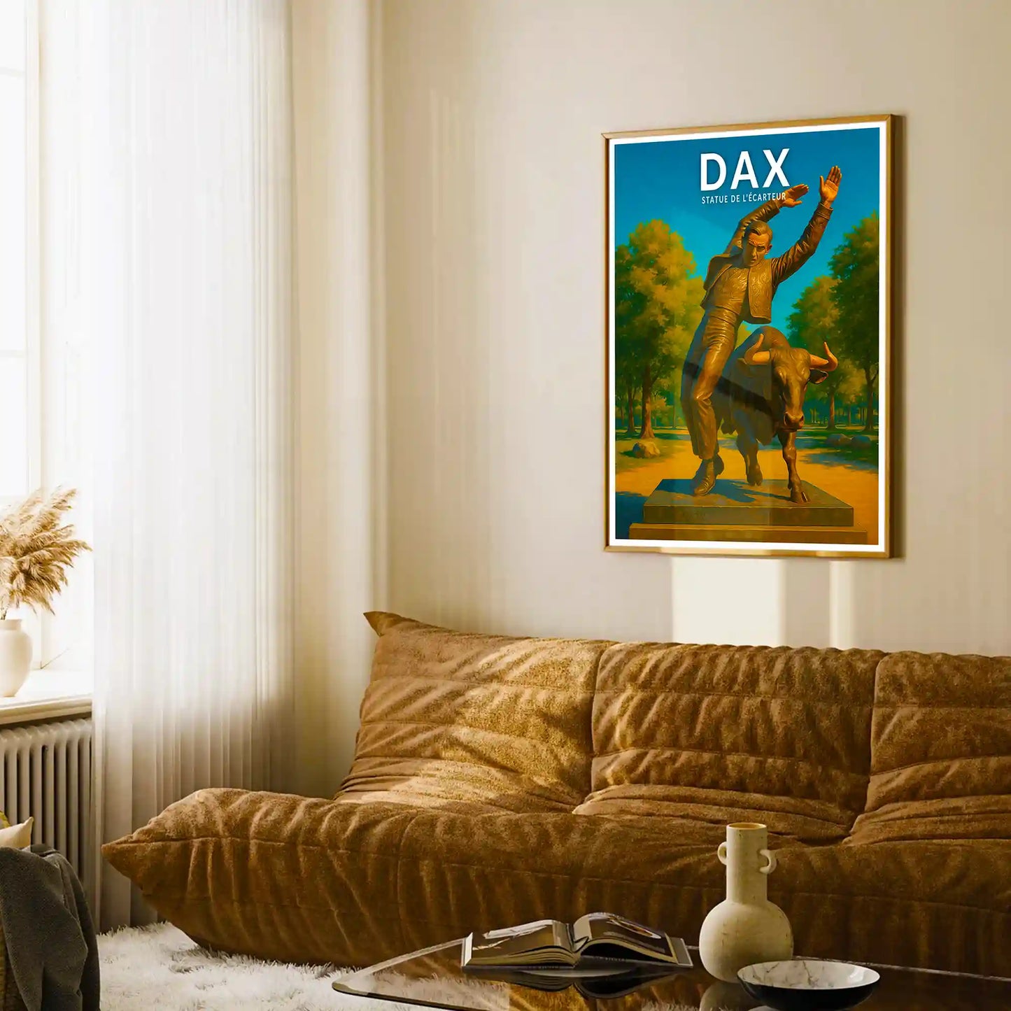 Affiche - Dax - Statue de l'Écarteur