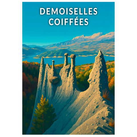Affiche - Demoiselles Coiffées