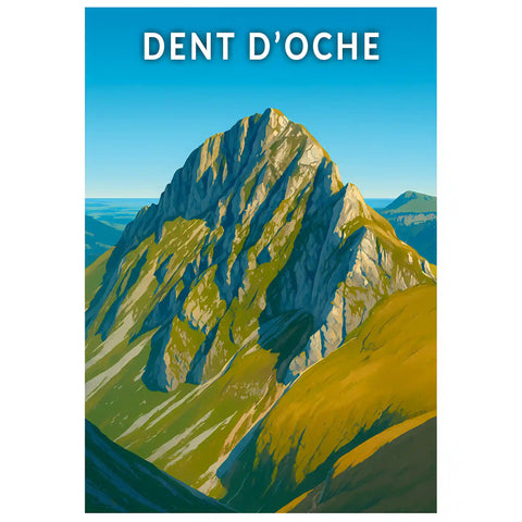 Affiche - Dent d'Oche