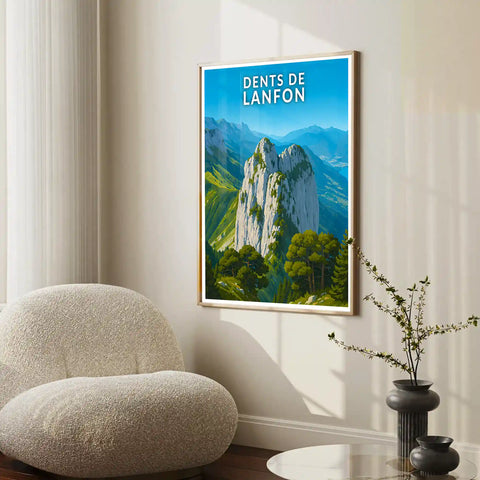 Affiche - Dents de Lanfon