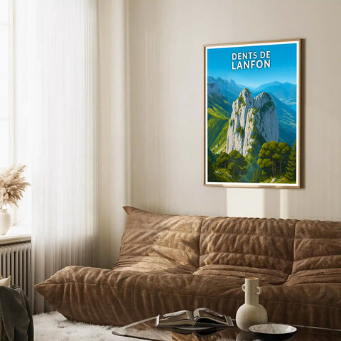Affiche - Dents de Lanfon