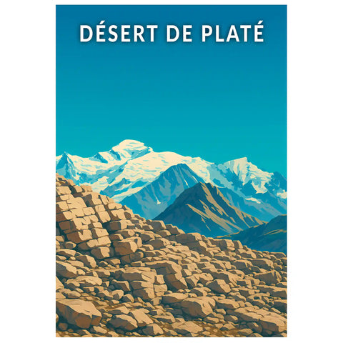 Affiche - Désert de Platé