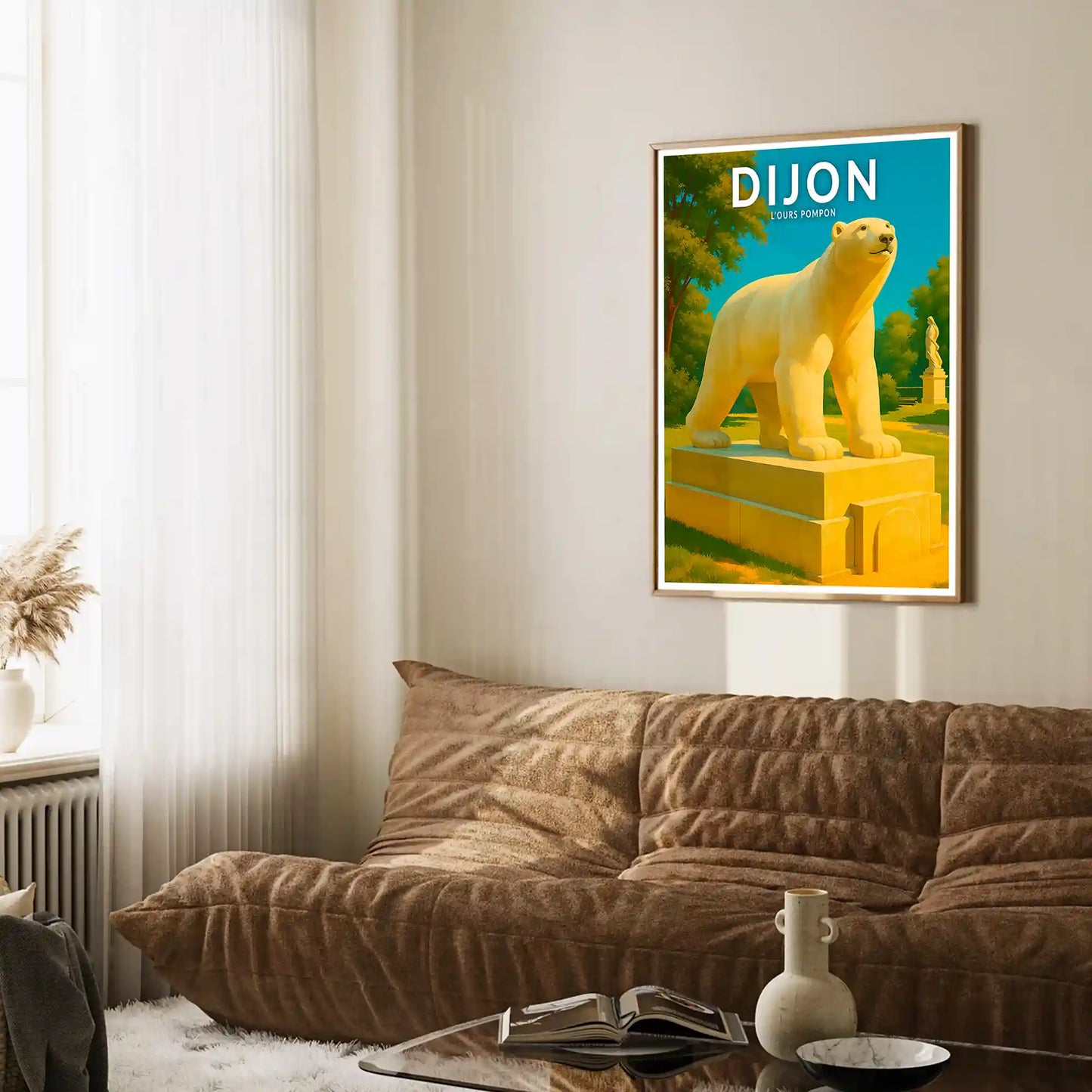 Affiche - Dijon - L'ours Pompon
