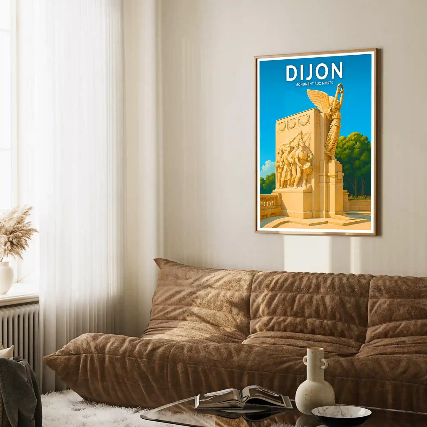 Affiche - Dijon - Monument aux Morts