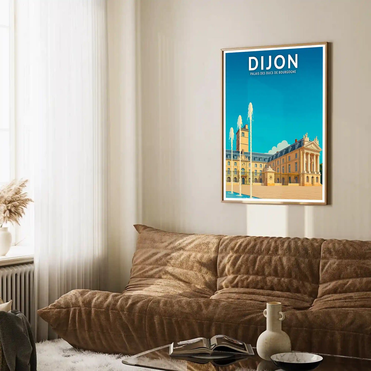 Affiche - Dijon - Palais des Ducs de Bourgogne