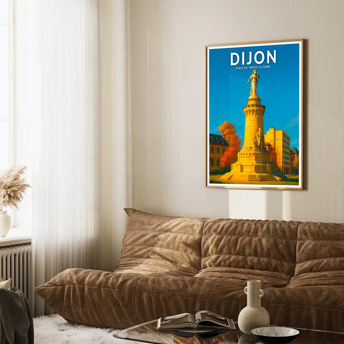 Affiche - Dijon - Place du 30 Octobre