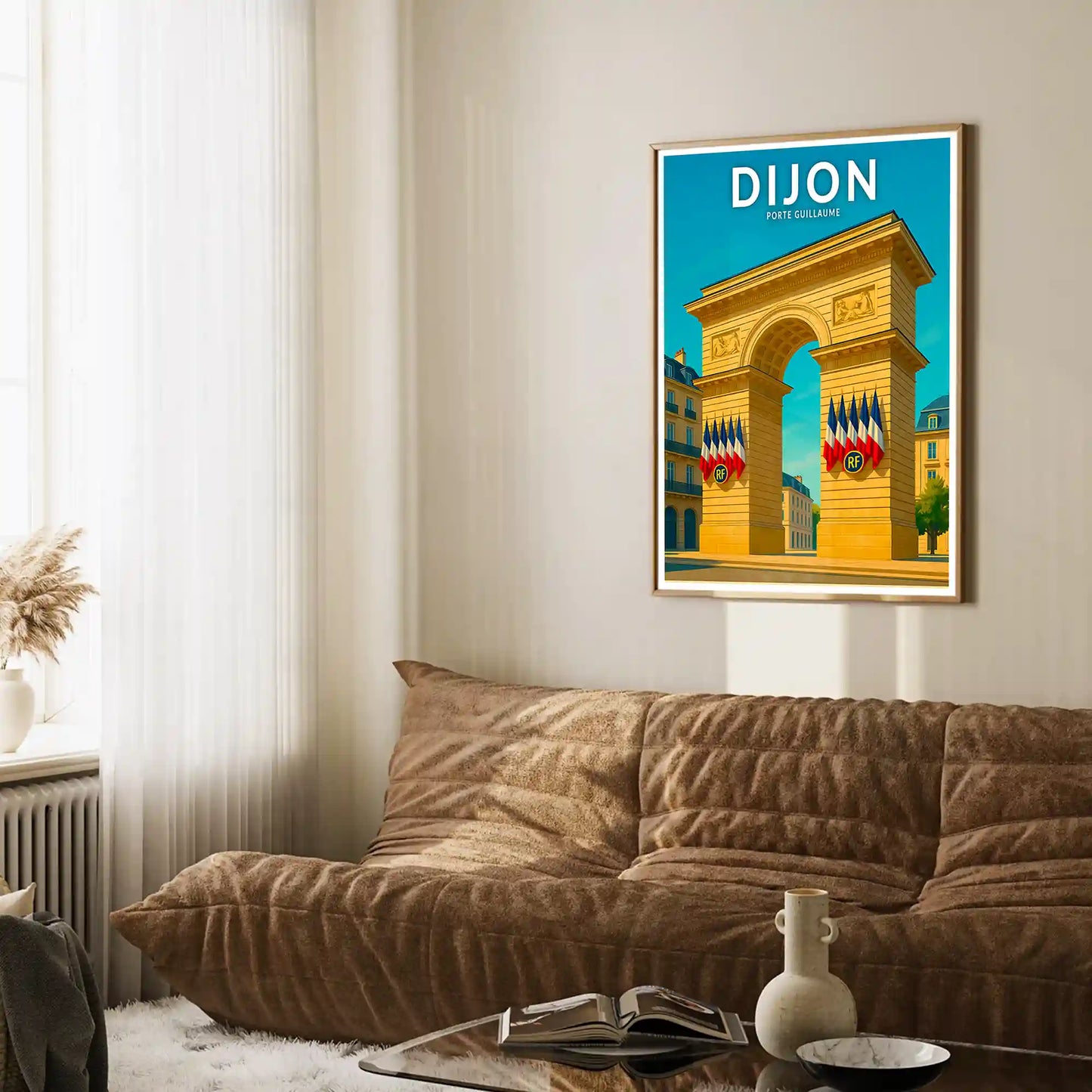 Affiche - Dijon - Porte Guillaume