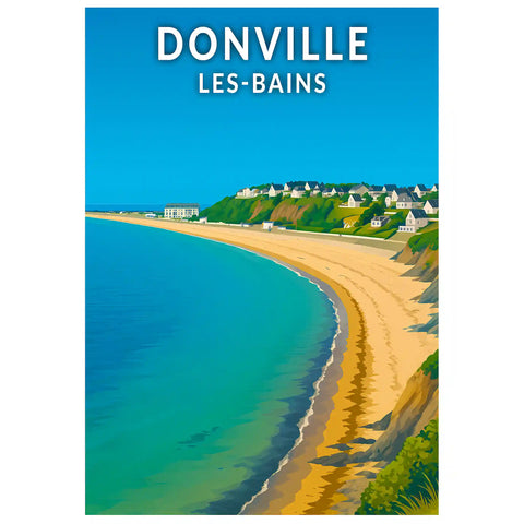 Affiche - Donville-les-Bains