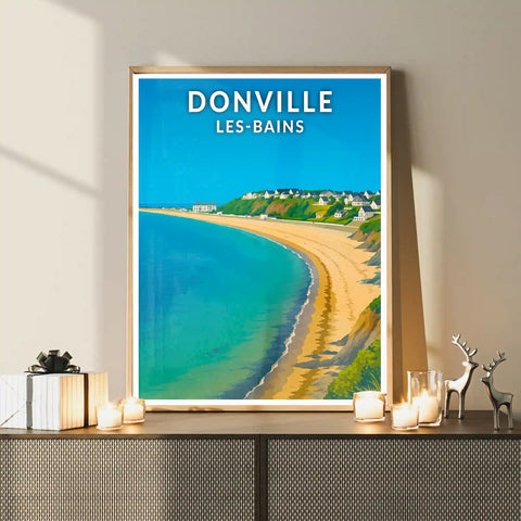 Affiche - Donville-les-Bains