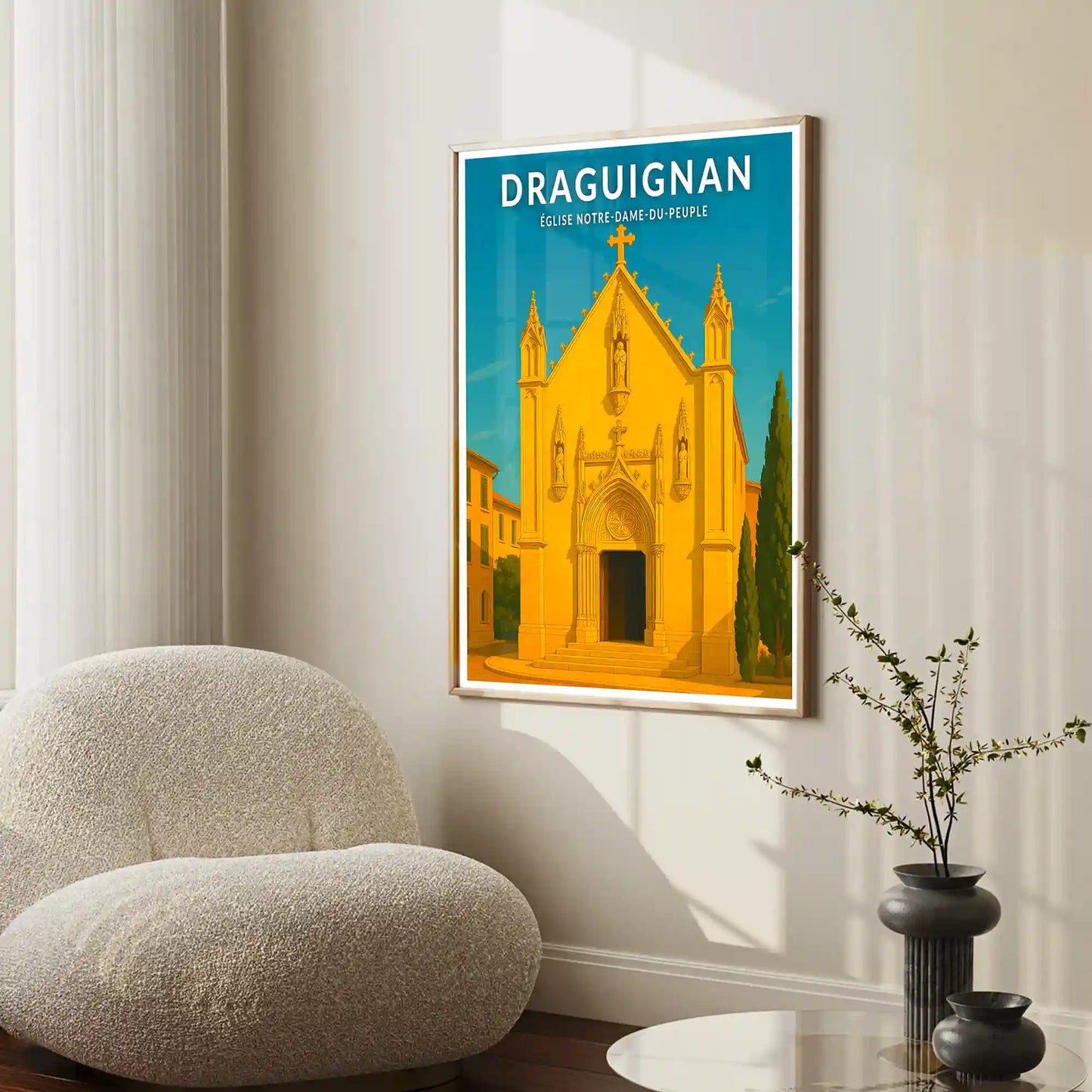 Affiche - Draguignan - Église Notre-Dame-du-Peuple