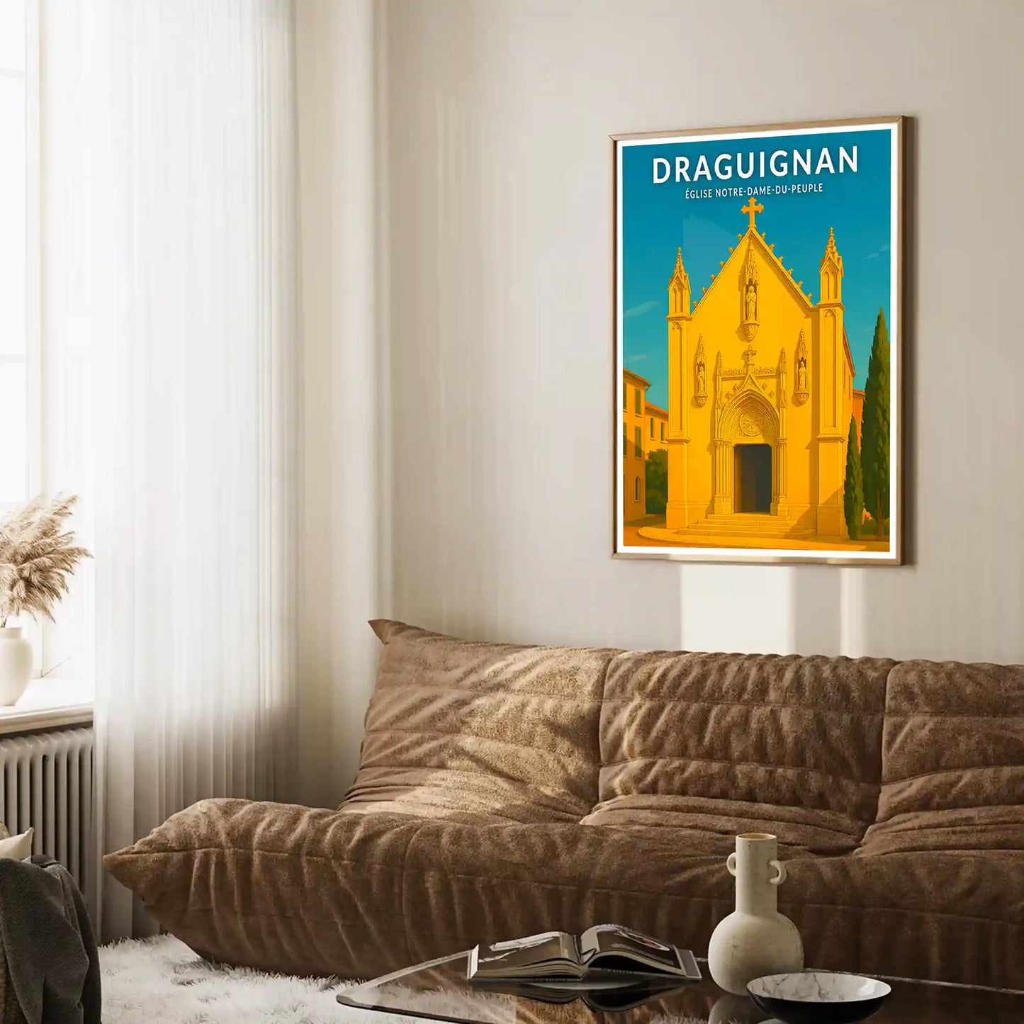 Affiche - Draguignan - Église Notre-Dame-du-Peuple