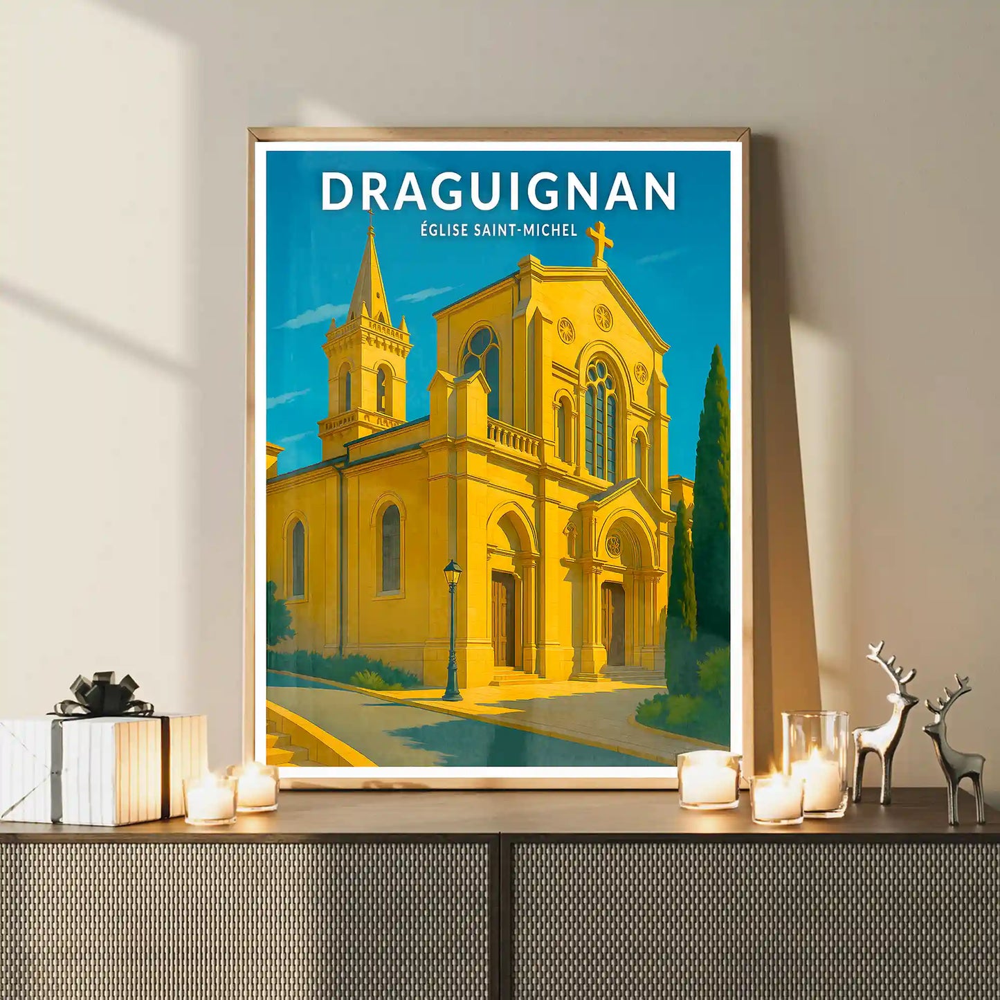 Affiche - Draguignan - Église Saint-Michel