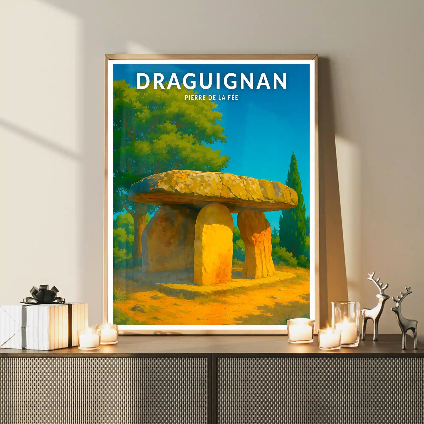 Affiche - Draguignan - Pierre de la Fée