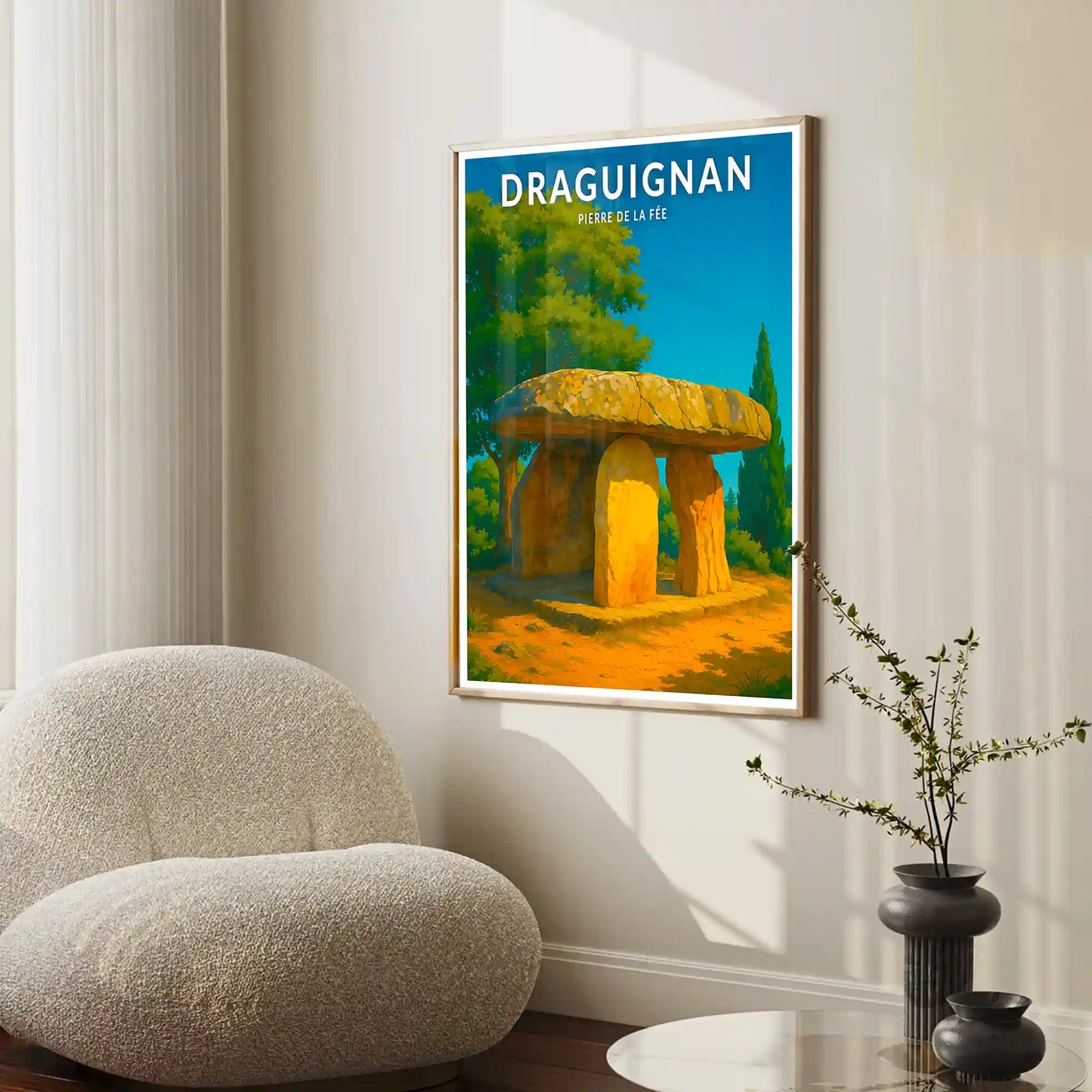 Affiche - Draguignan - Pierre de la Fée