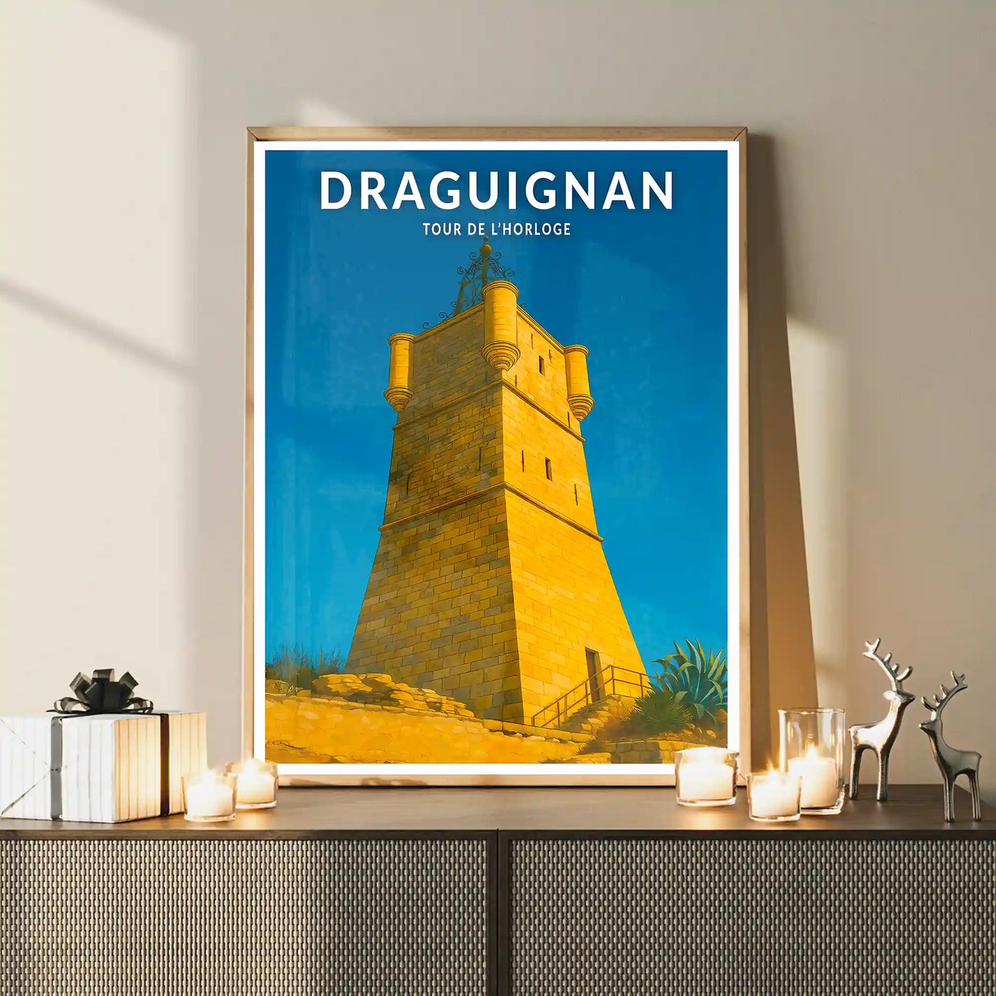 Affiche - Draguignan - Tour de l'Horloge