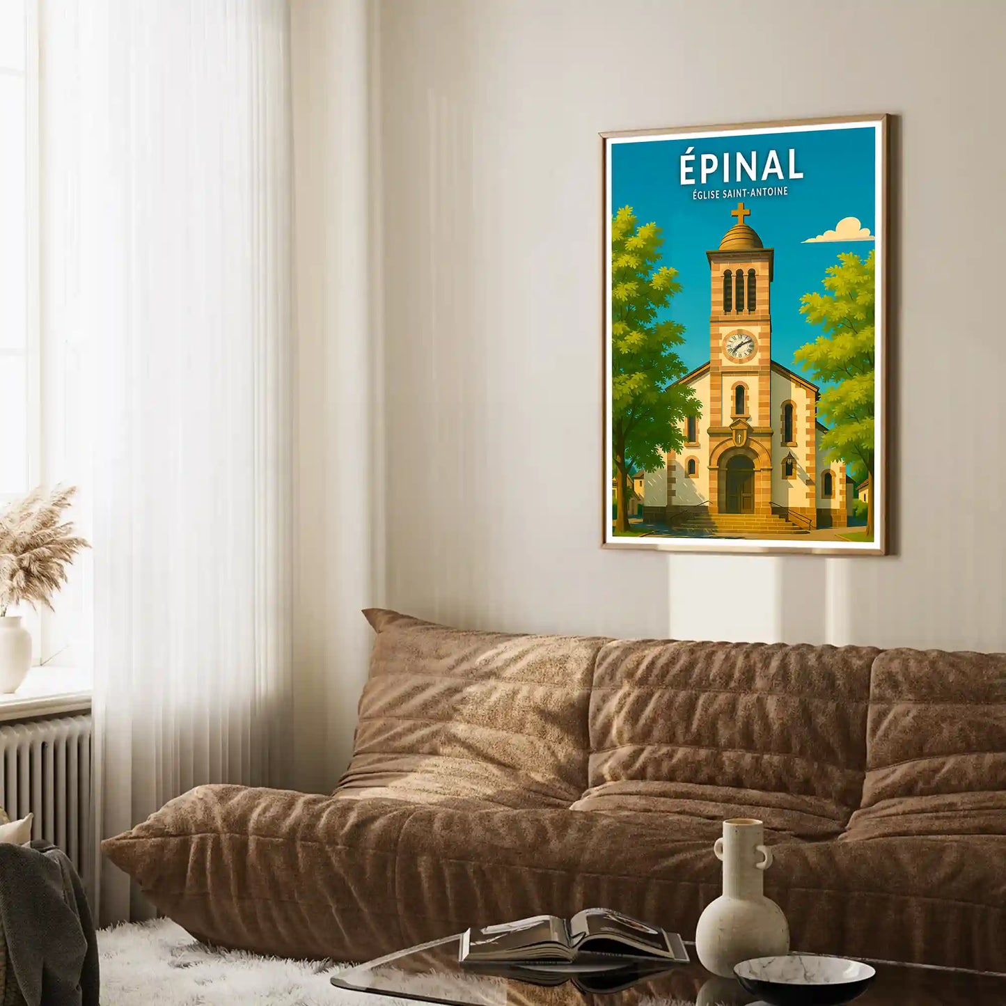 Affiche - Épinal - Église Saint-Antoine