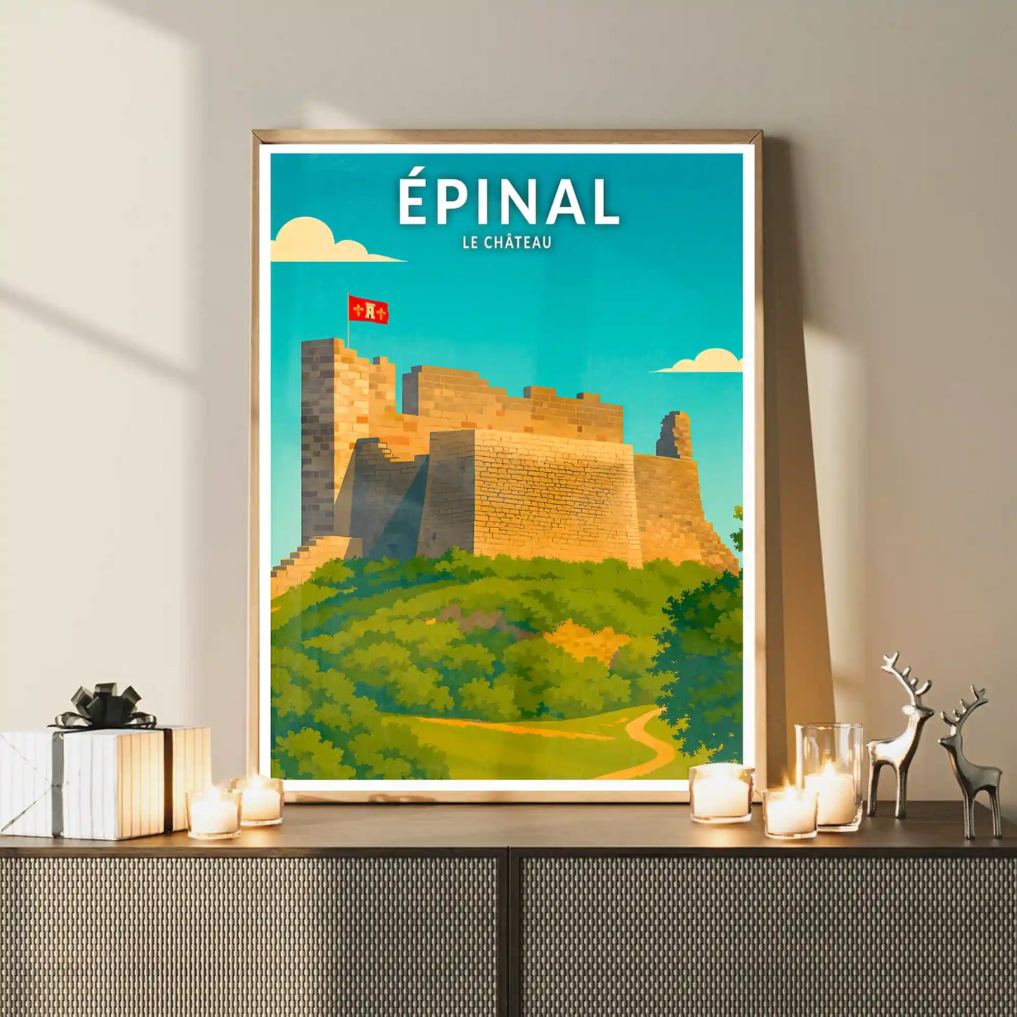 Affiche - Épinal - Le Château