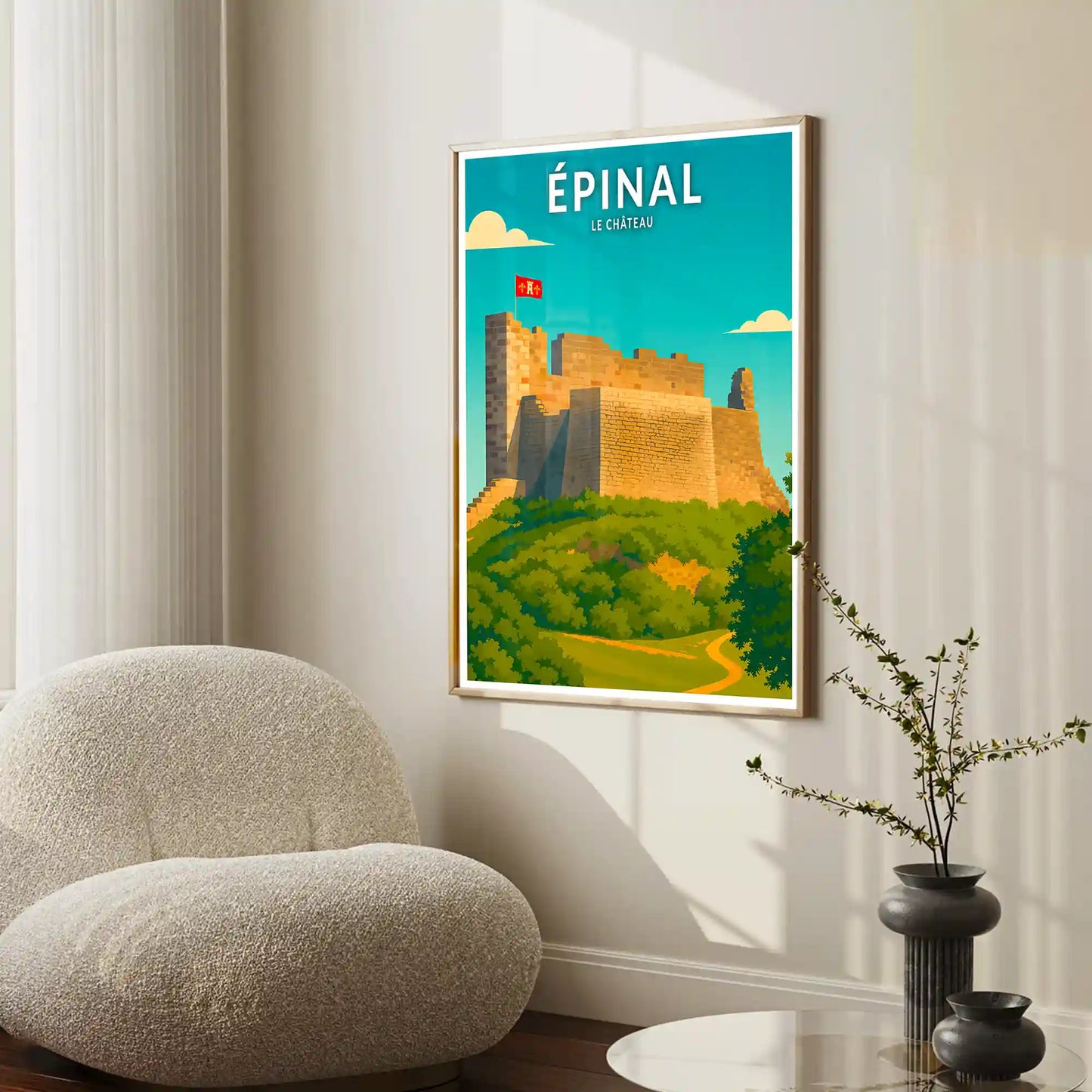 Affiche - Épinal - Le Château