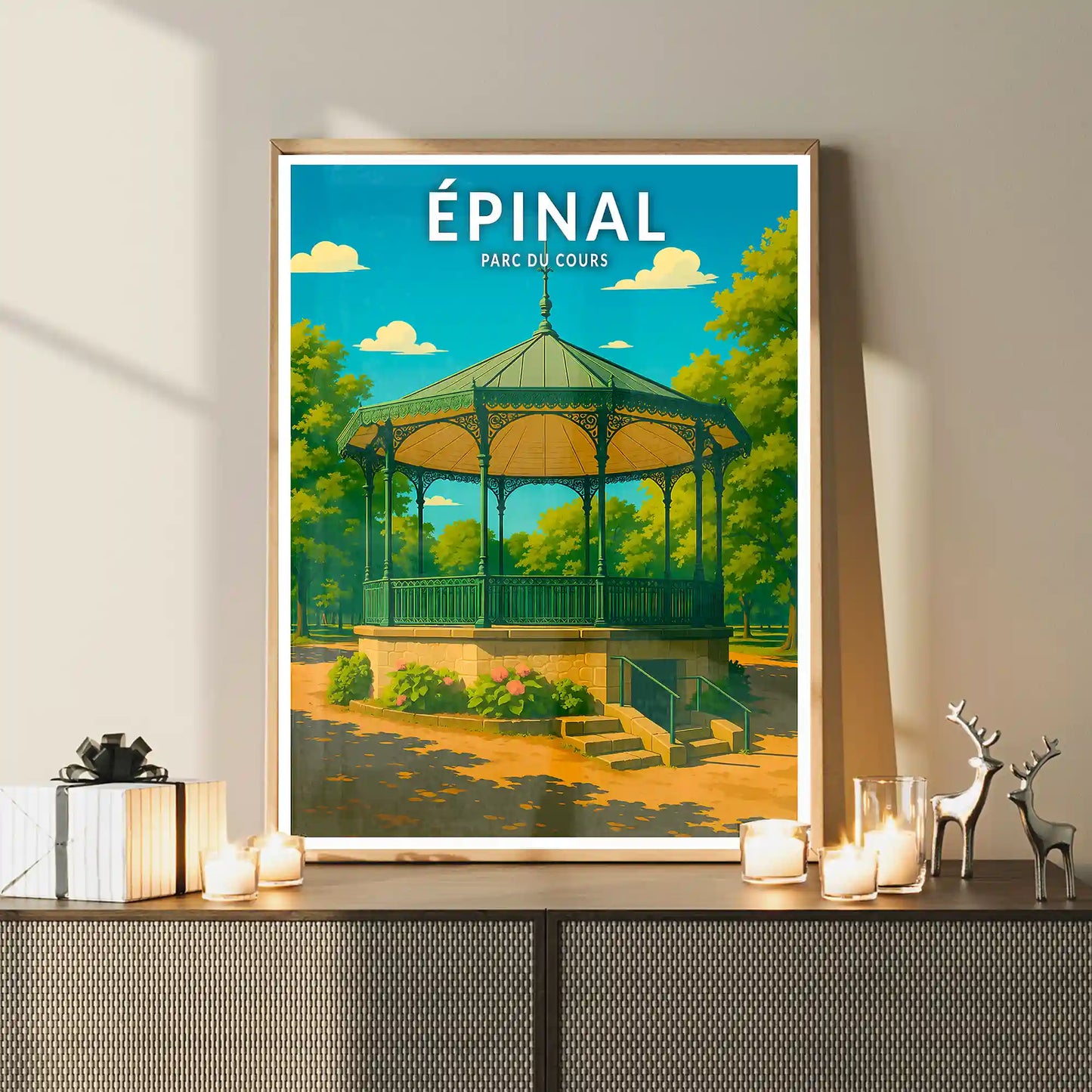 Affiche - Épinal - Parc du Cours