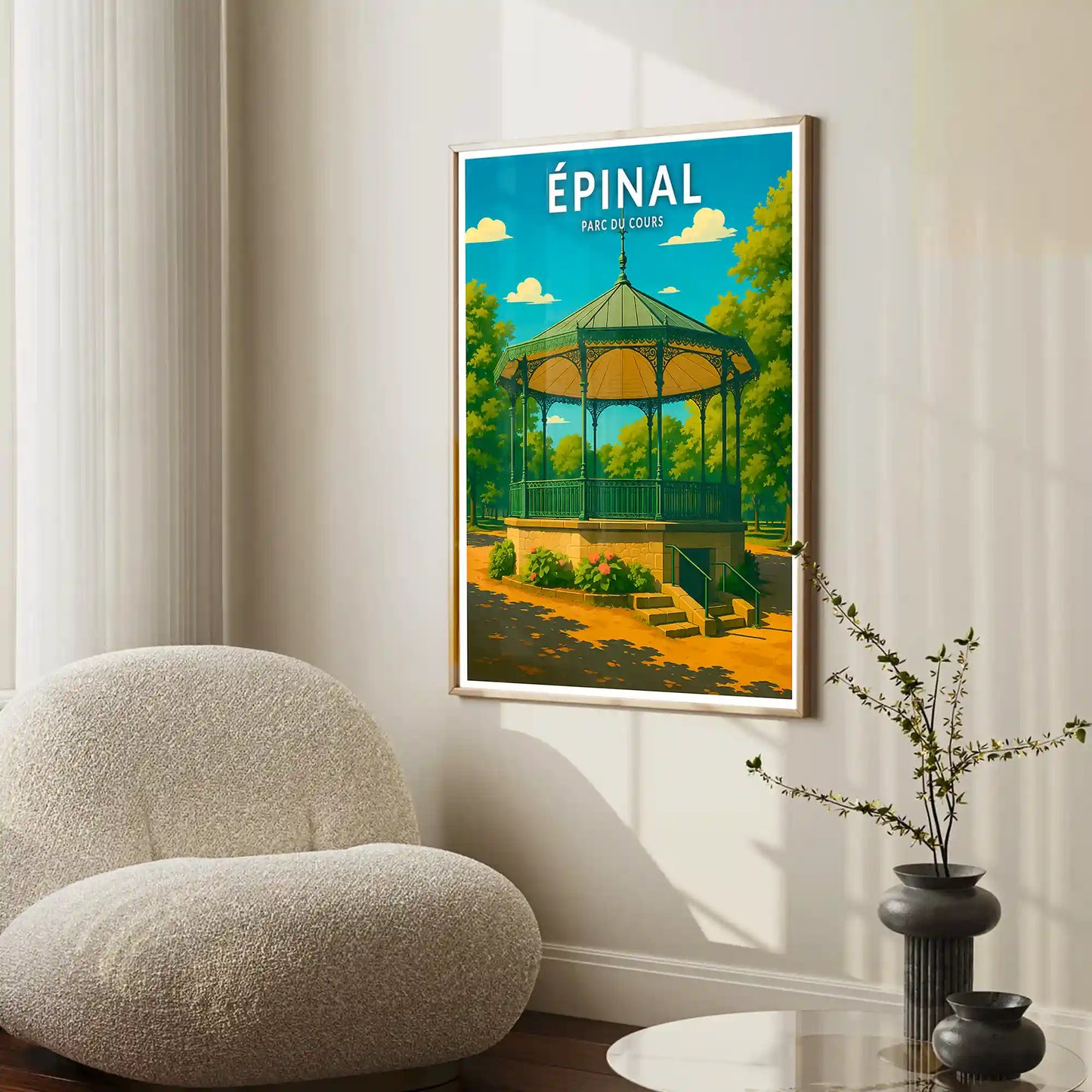 Affiche - Épinal - Parc du Cours